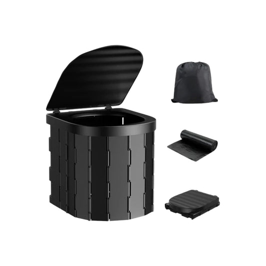Portable Folding Camping Toilet - light easy