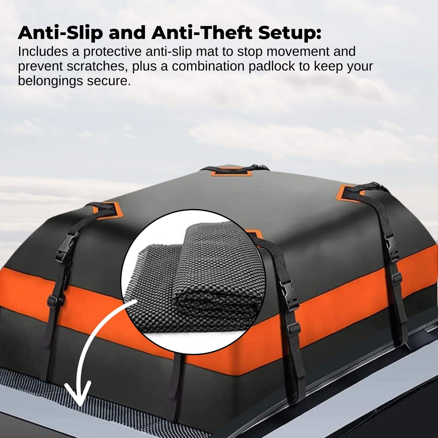 Car Rooftop Camp Storage Carrier - Waterproof - 428L