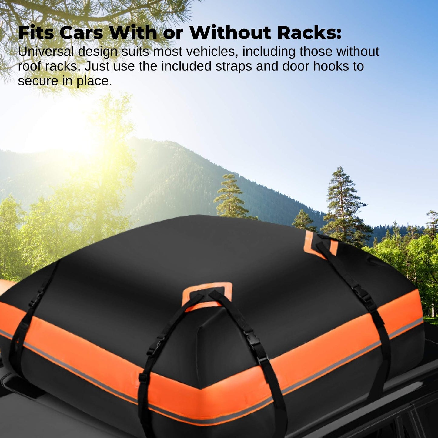 Car Rooftop Camp Storage Carrier - Waterproof - 428L