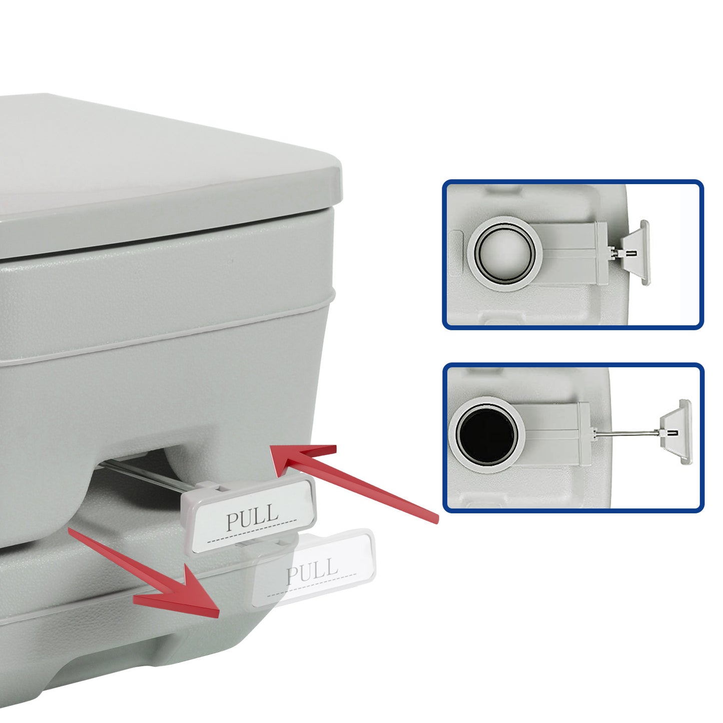 Camping Portable Toilet 10L