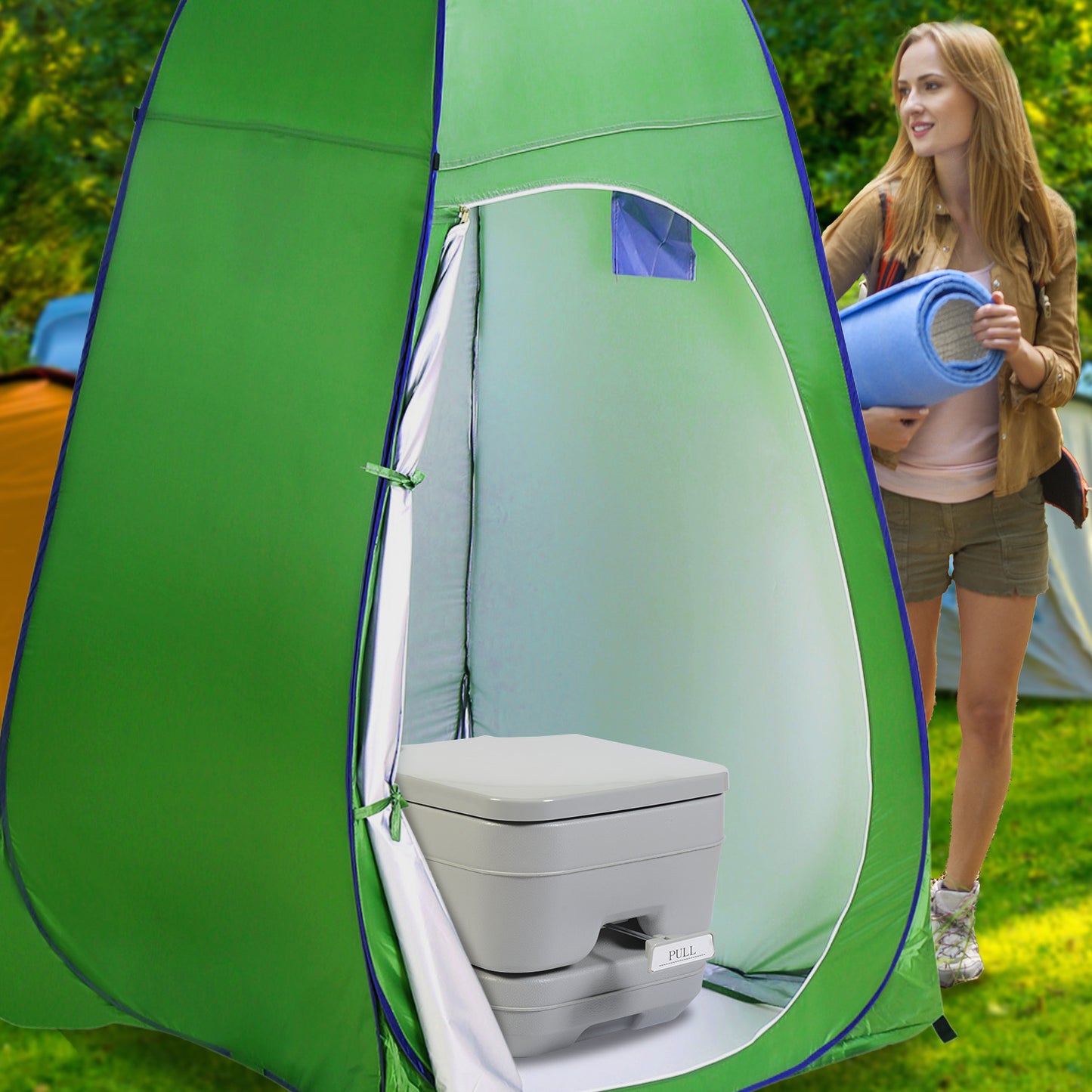 Camping Portable Toilet 10L