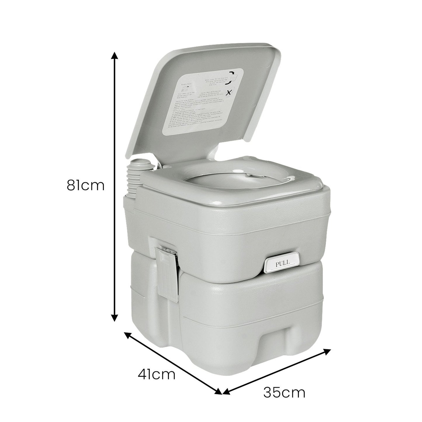 Camping Portable Toilet 20L