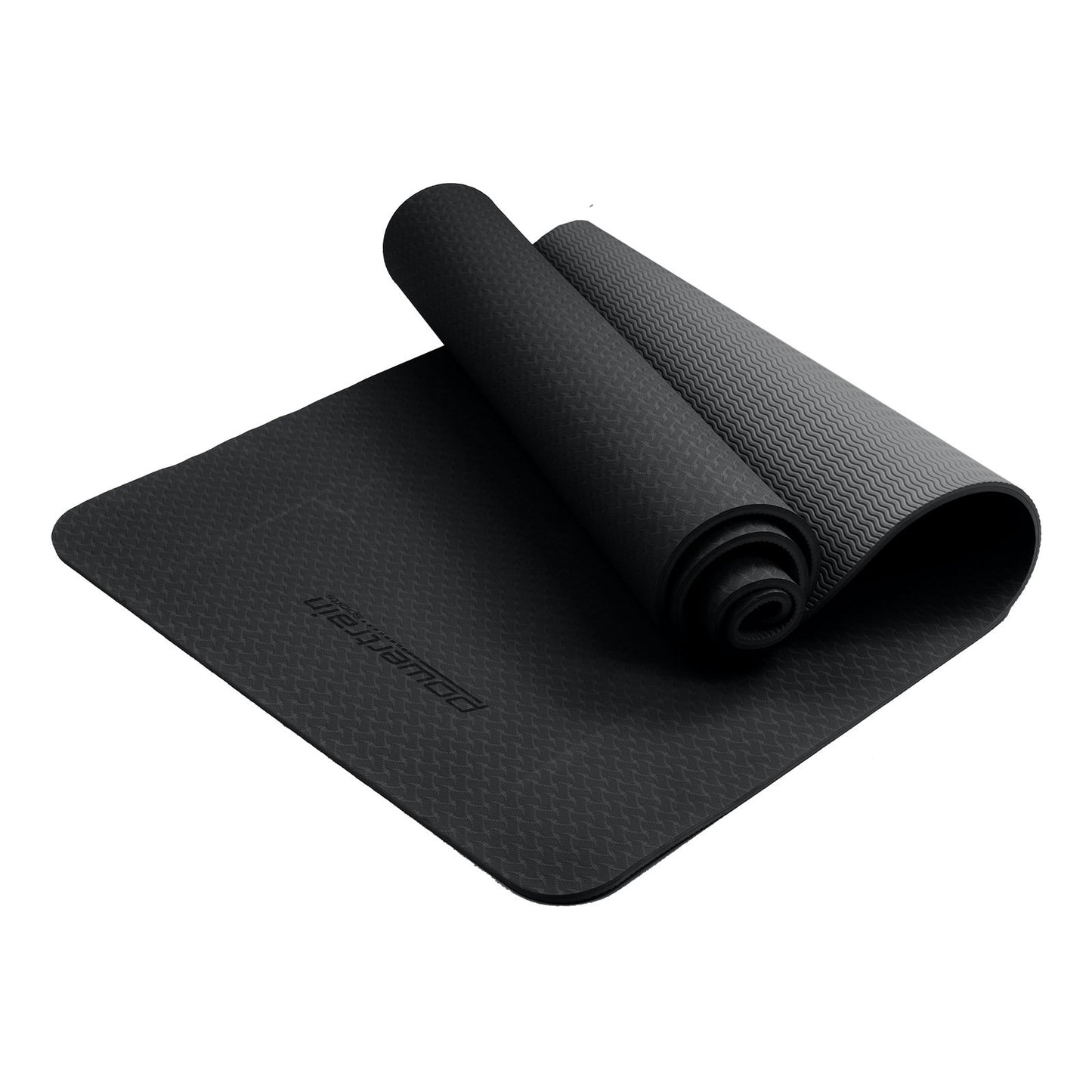 Eco-friendly Dual Layer 6mm Yoga Mat - Black