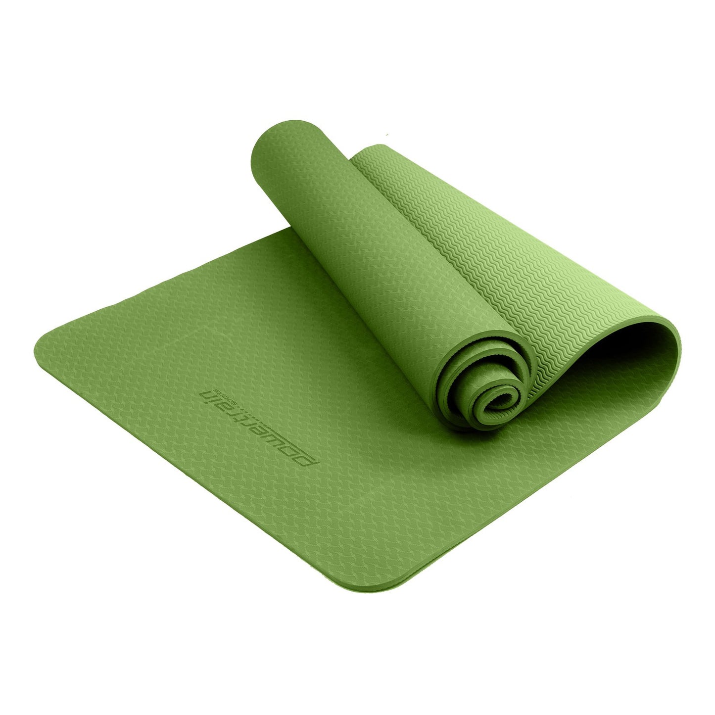 Eco-friendly Dual Layer 6mm Yoga Mat - Olive