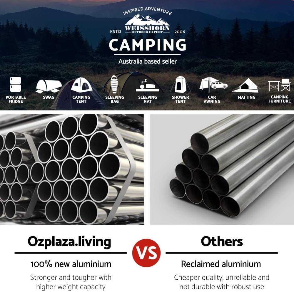 Folding Camping Table with Stools Set