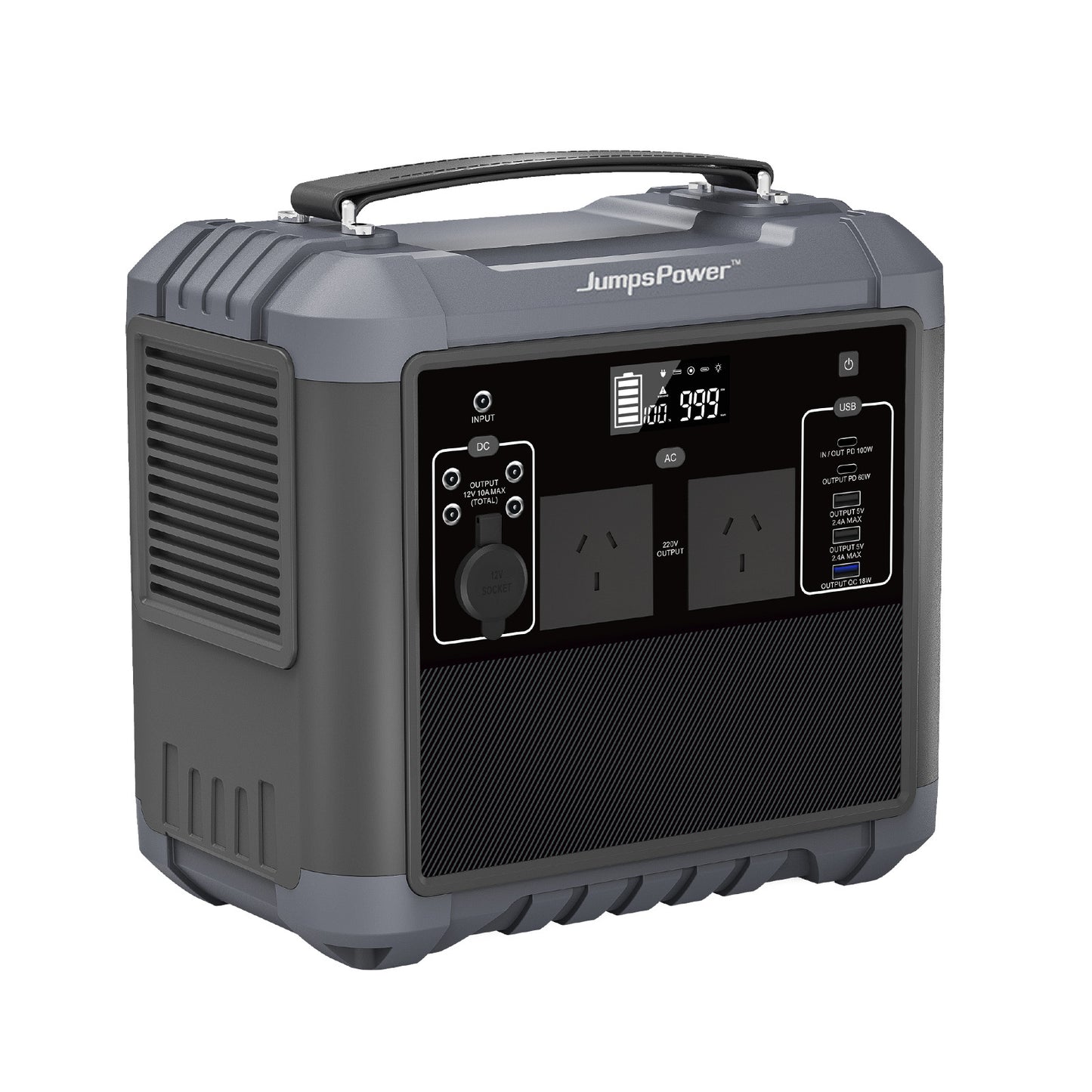 1000W Portable Power Station Battery Charger
