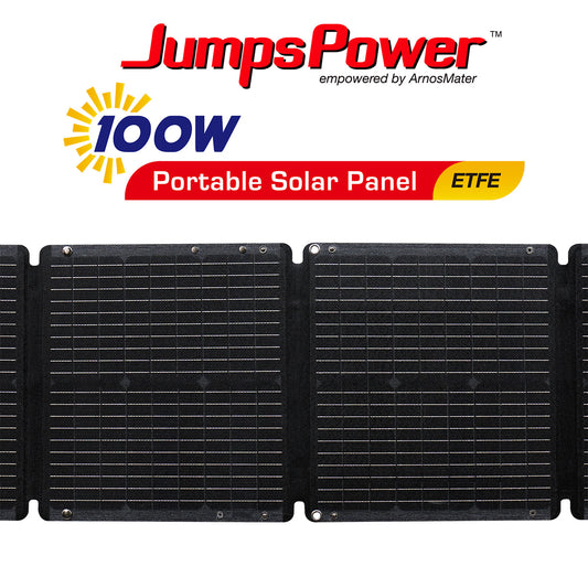 JumpsPower 100W Solar Panel Power foldable