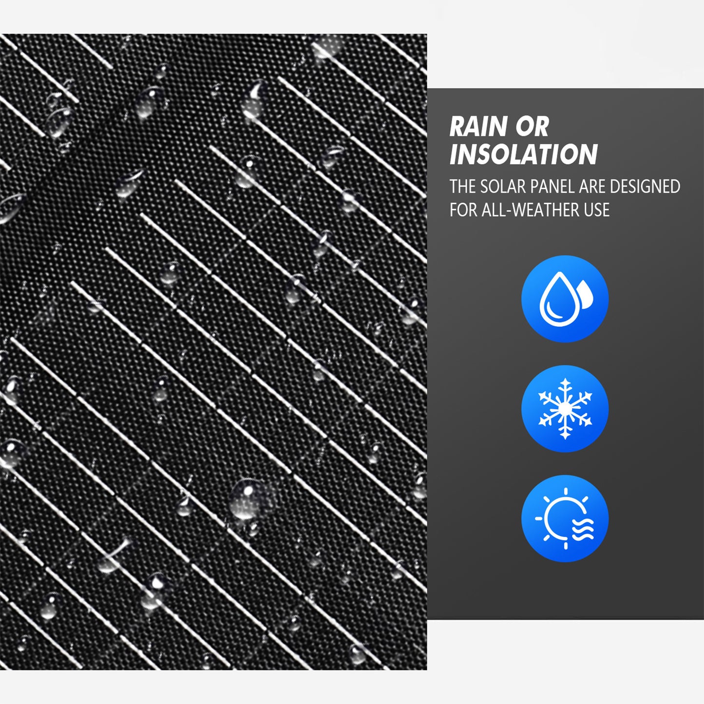 100W Solar Panel Power foldable