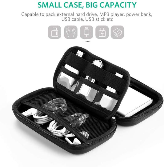 Portable Storage Case for hard drives usb powerbank etc - small