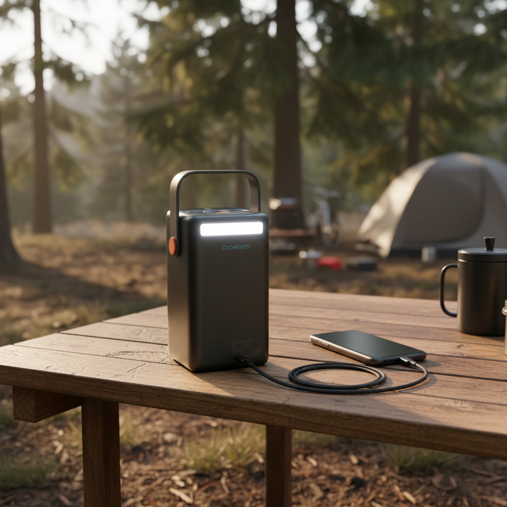 Power Bank 50000mAh with LED Flashlight LCD Display - Free shipping