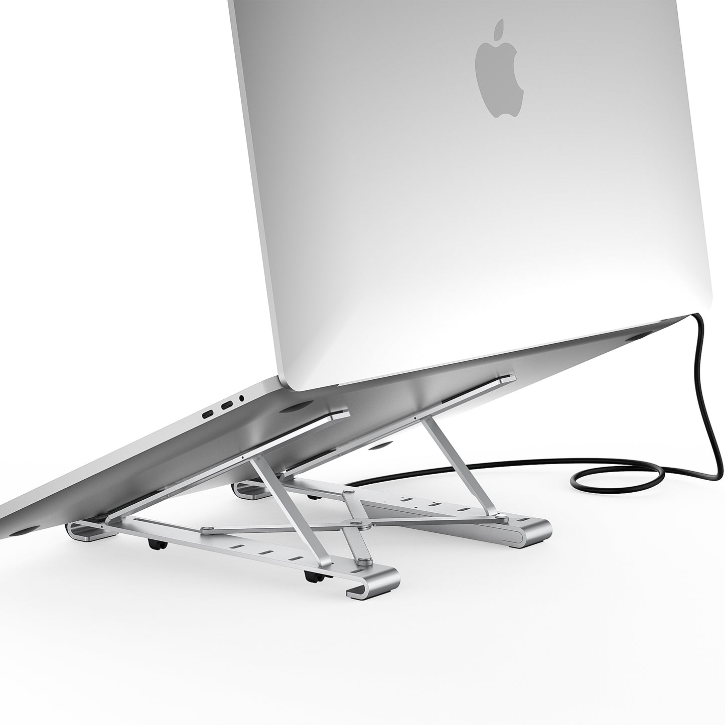 Portable Foldable Laptop Stand with Multiport Adapter