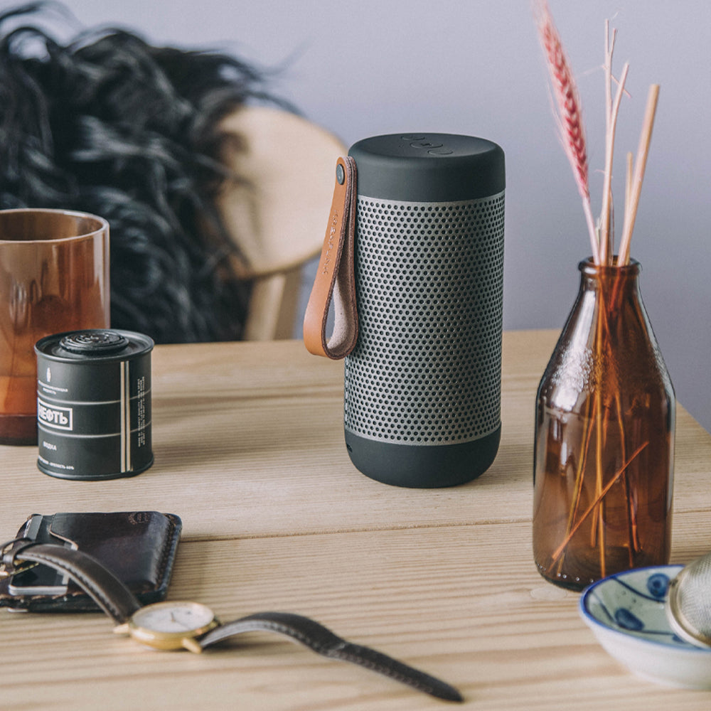 Kreafunk Acoustic Bluetooth Speaker - Black