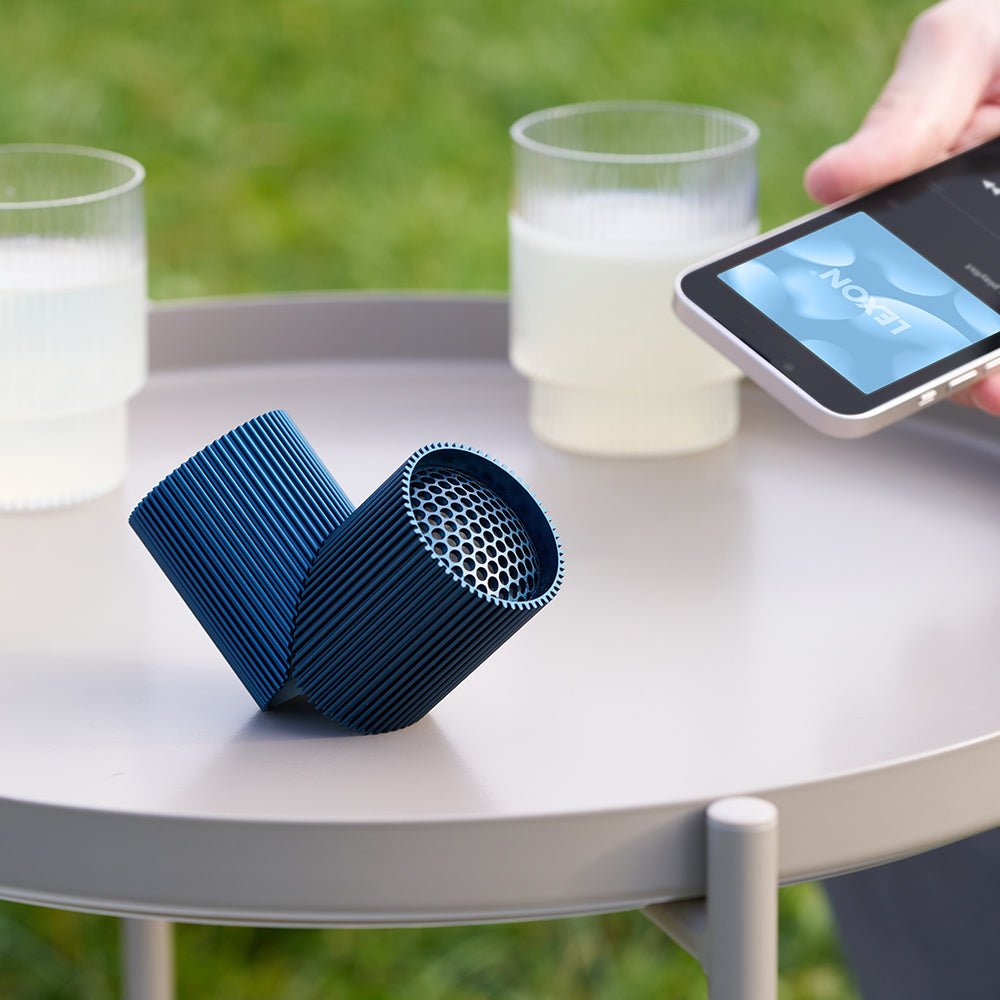 Portable Magnetic Bluetooth Speakers - BLUE