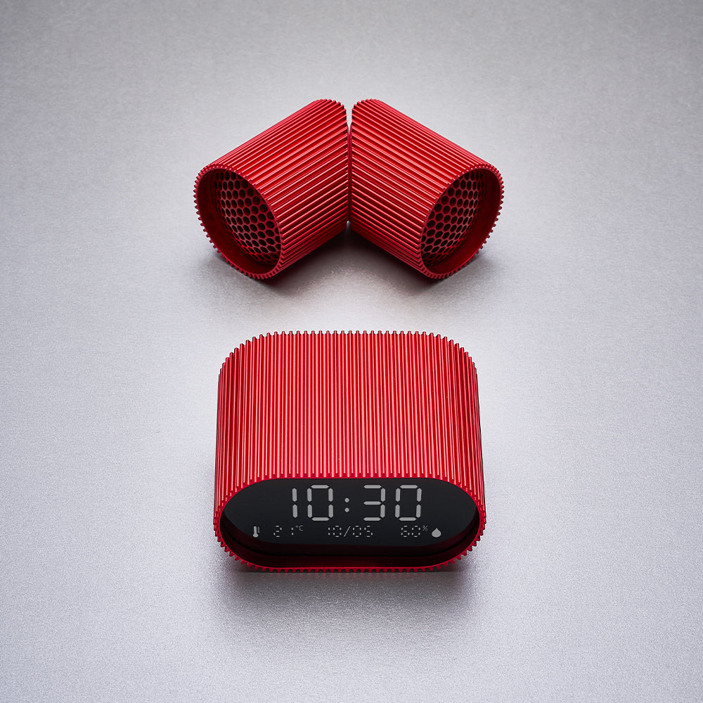 Portable Magnetic Bluetooth Speakers - RED