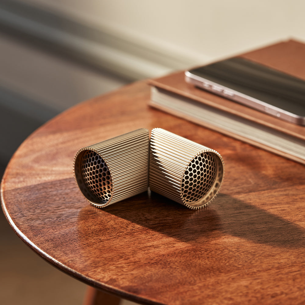 Portable Magnetic Bluetooth Speakers - GOLD
