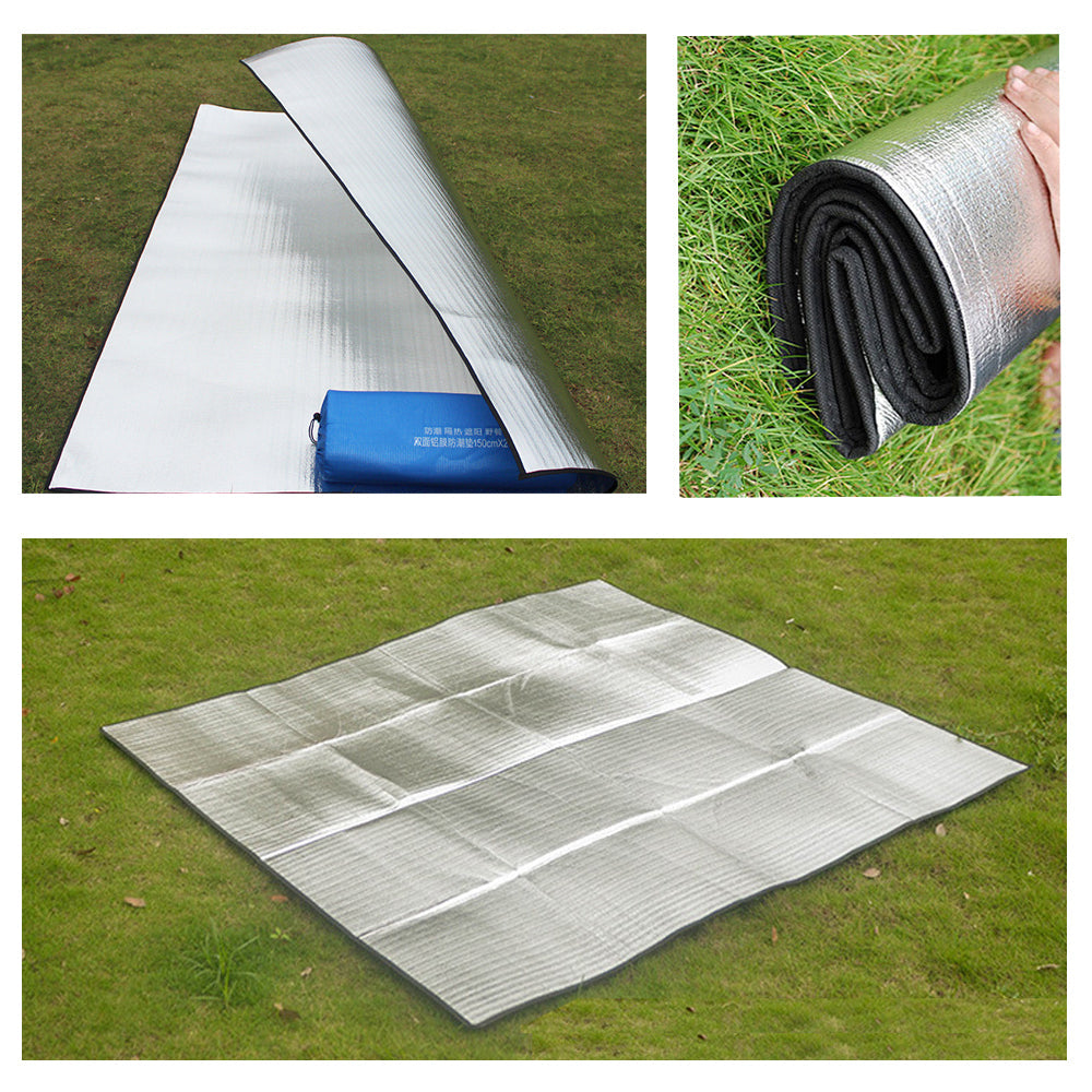 Quick Setup Camping Tent 3-4 Person with Ground sheet - BLUE