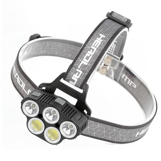 LED Camping Head Torch Infrared Strong Lights