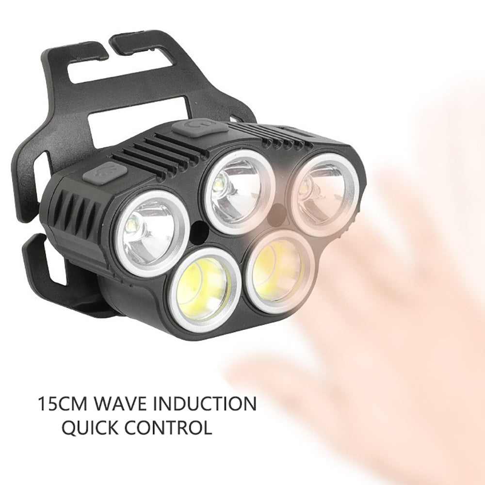 LED Camping Head Torch Infrared Strong Lights