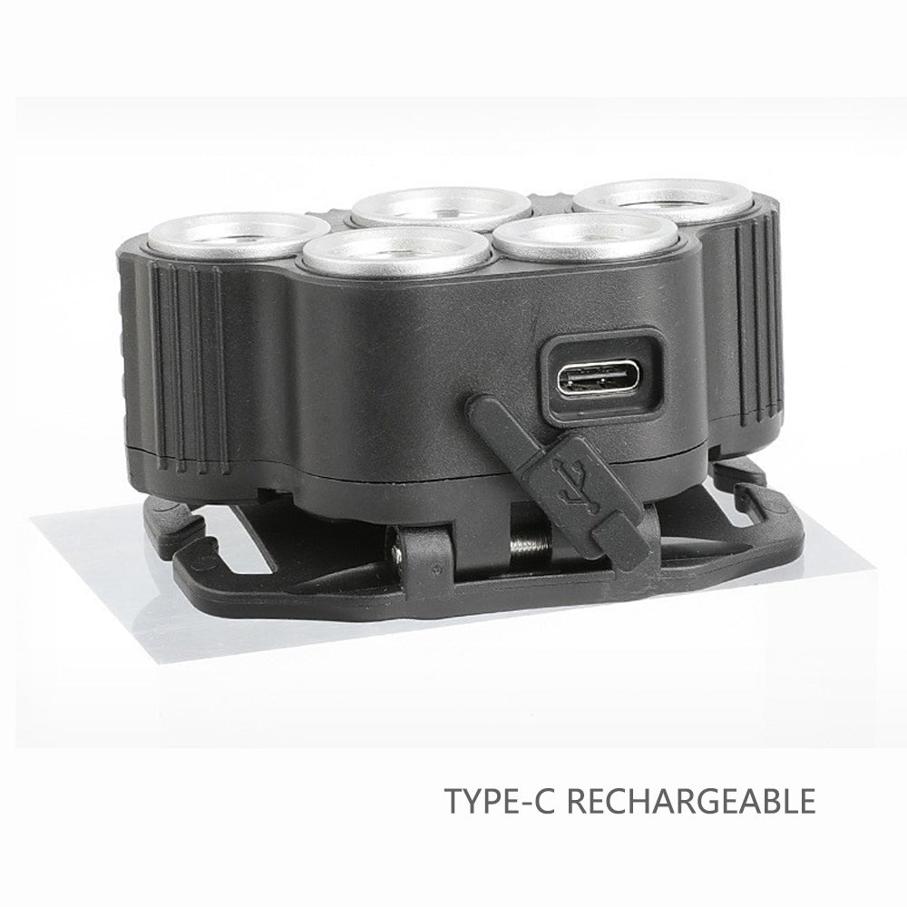 LED Camping Head Torch Infrared Strong Lights