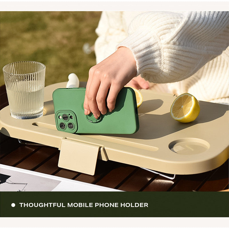 2in1 Folding Camping Storage Picnic Basket - Grey