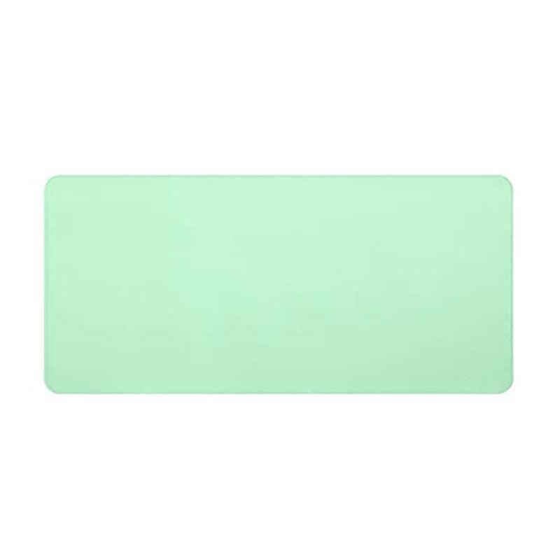Large Leather Gaming Mouse Pad Waterproof Desk Keyboard Mat 120 x 60cm - Grey