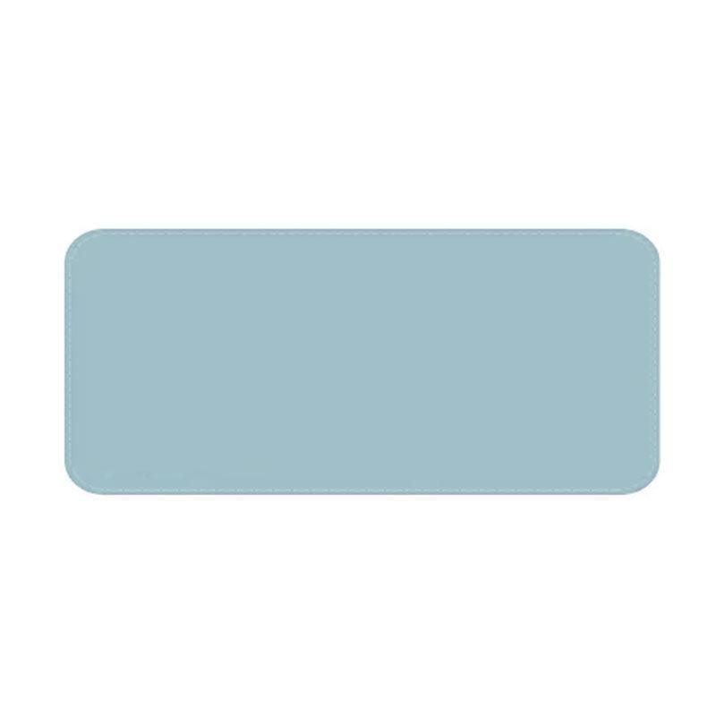 Large Leather Gaming Mouse Pad Waterproof Desk Keyboard Mat 120 x 60cm - Grey