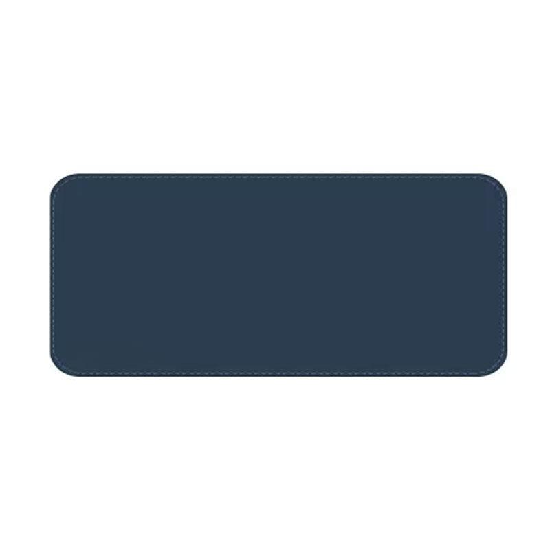 Large Leather Gaming Mouse Pad Waterproof Desk Keyboard Mat 120 x 60cm - Grey