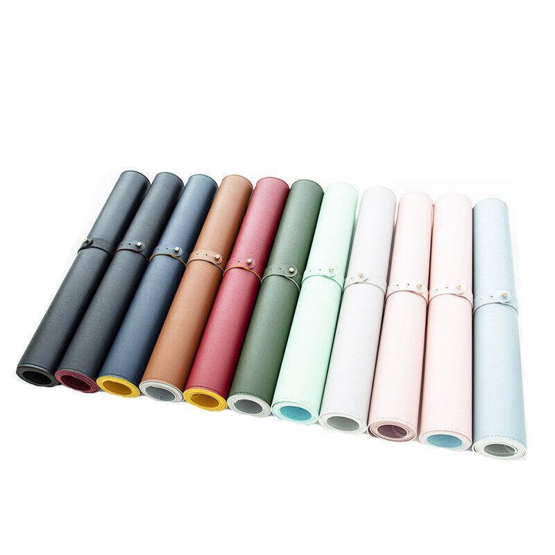 Rollup On-the-Go Mouse & Keyboard Mat - Light Green