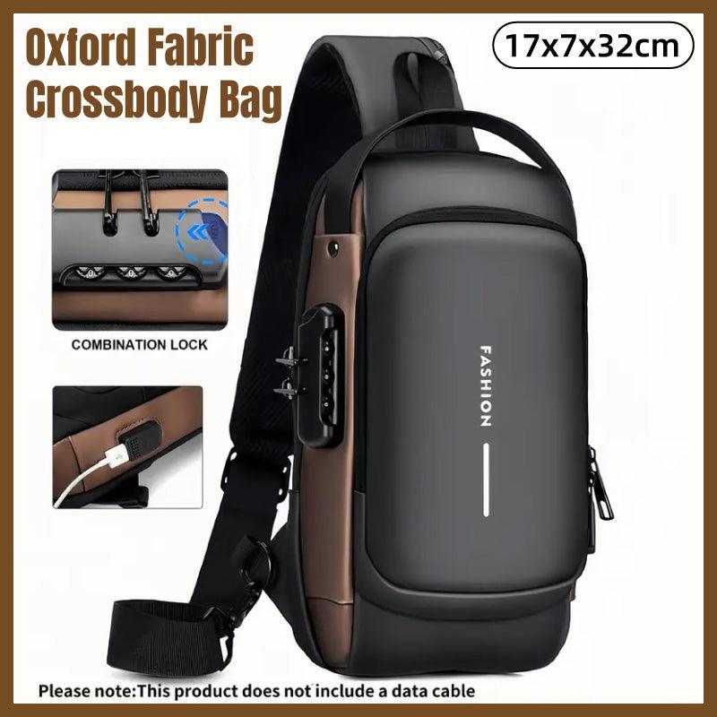 Travel Work Crossbody bag - Password Lock Anti-Theft