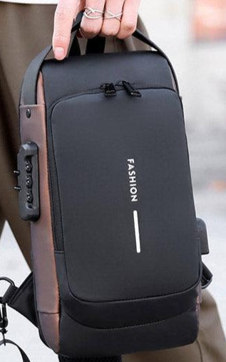 Travel Work Crossbody bag - Password Lock Anti-Theft