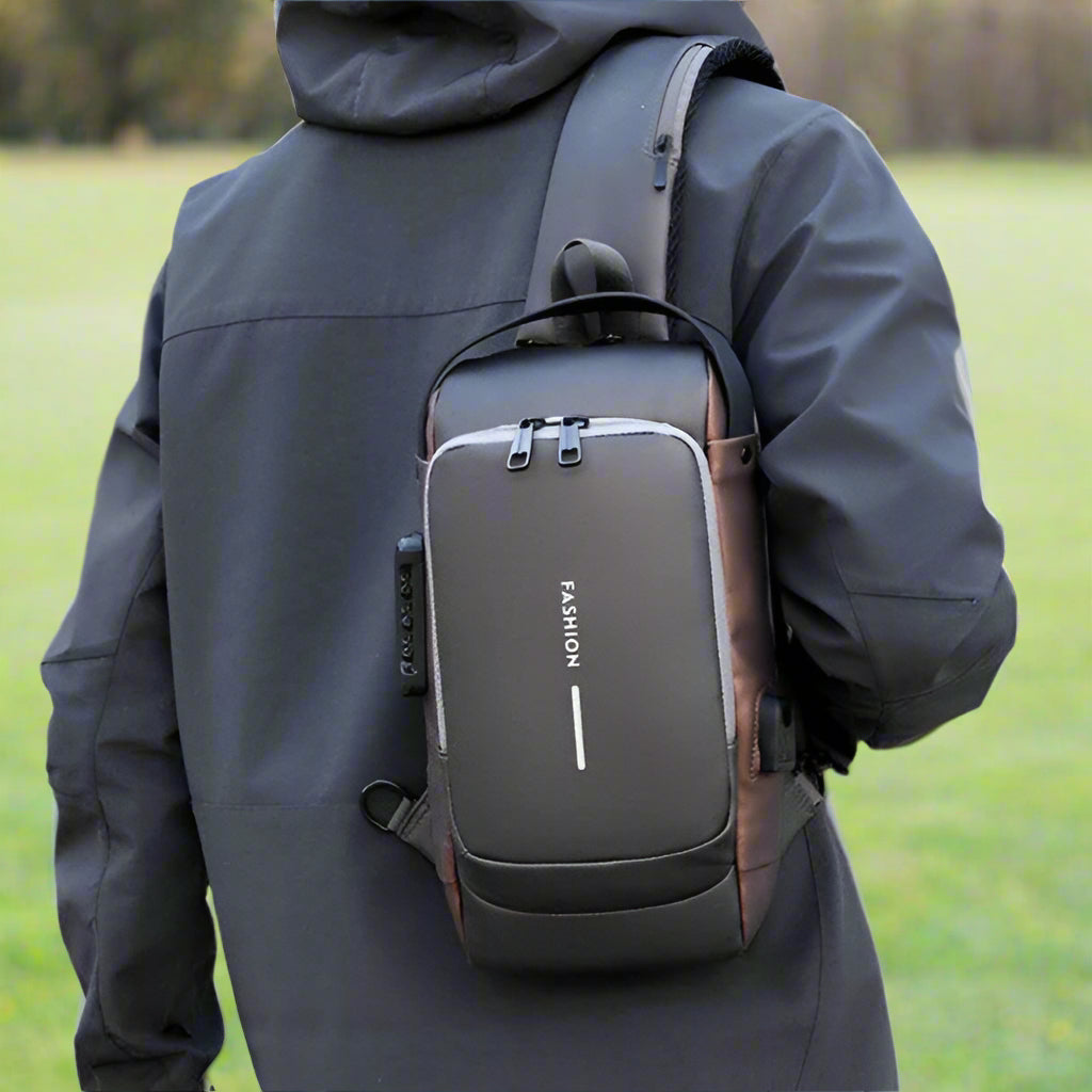 Travel Work Crossbody bag - Password Lock Anti-Theft