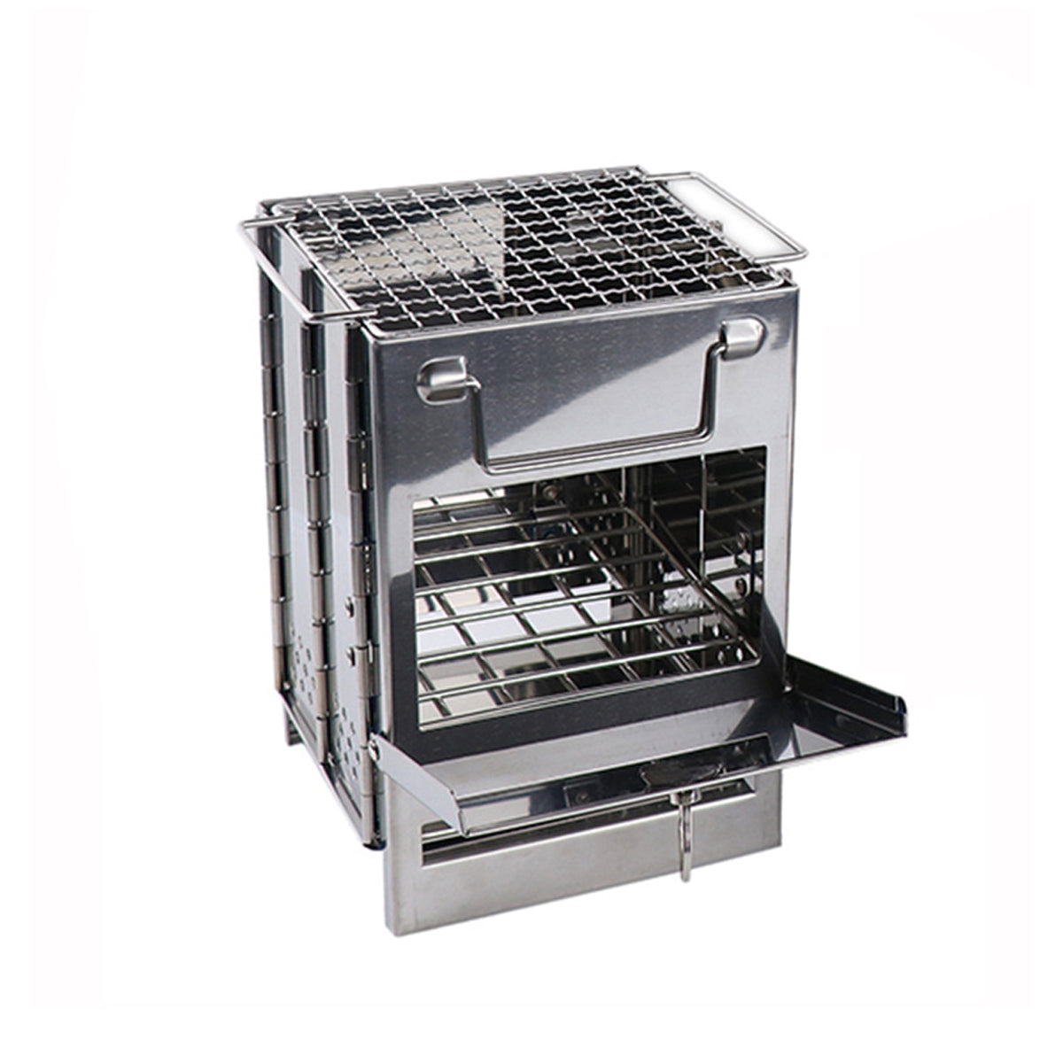 Outdoor Folding Camping mini Stainless Steel Stove