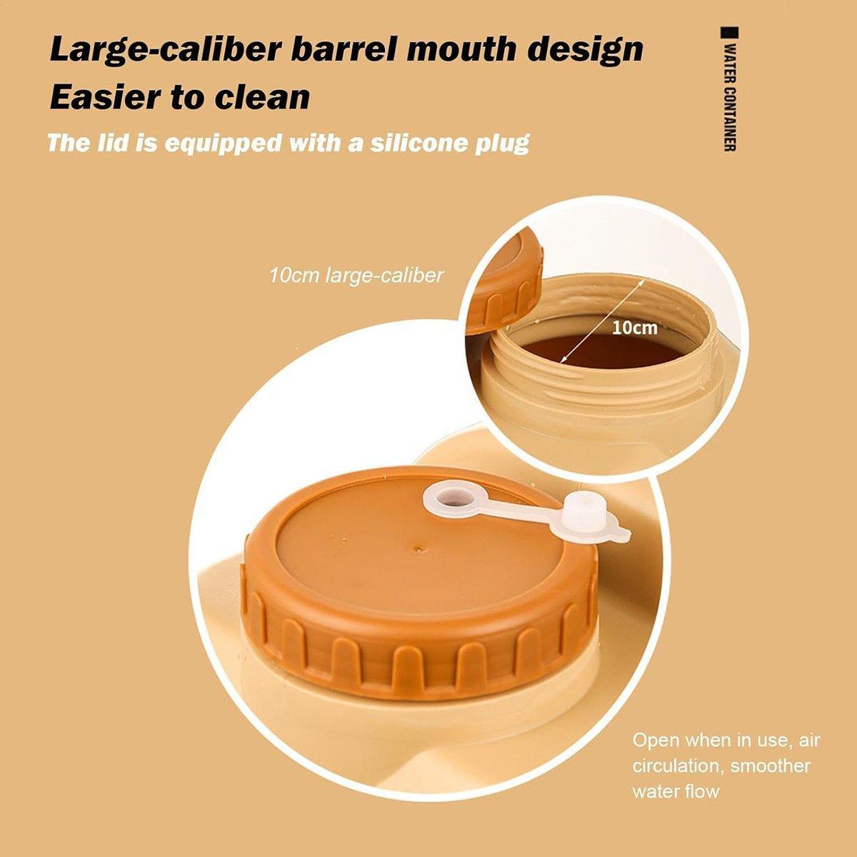 Water Container tap & soap dispenser for Camping - 20L