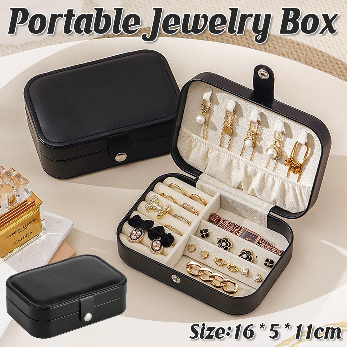 Portable Travelling Jewelry Box - Box