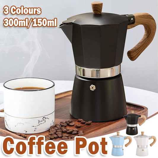 Portable Coffee Espresso Machine for Camping - White 300ml - Free shipping