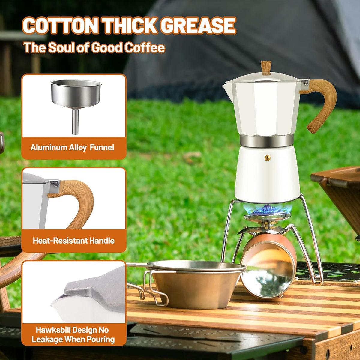 Portable Coffee Espresso Machine for Camping - Blue 150ml - Free shipping