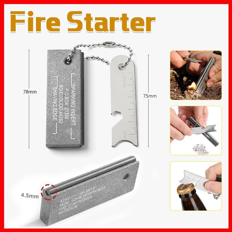Flint Fire Starter Survival Camping Tool