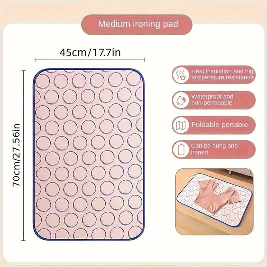 Travel Ironing Mat Non Slip - easy storage