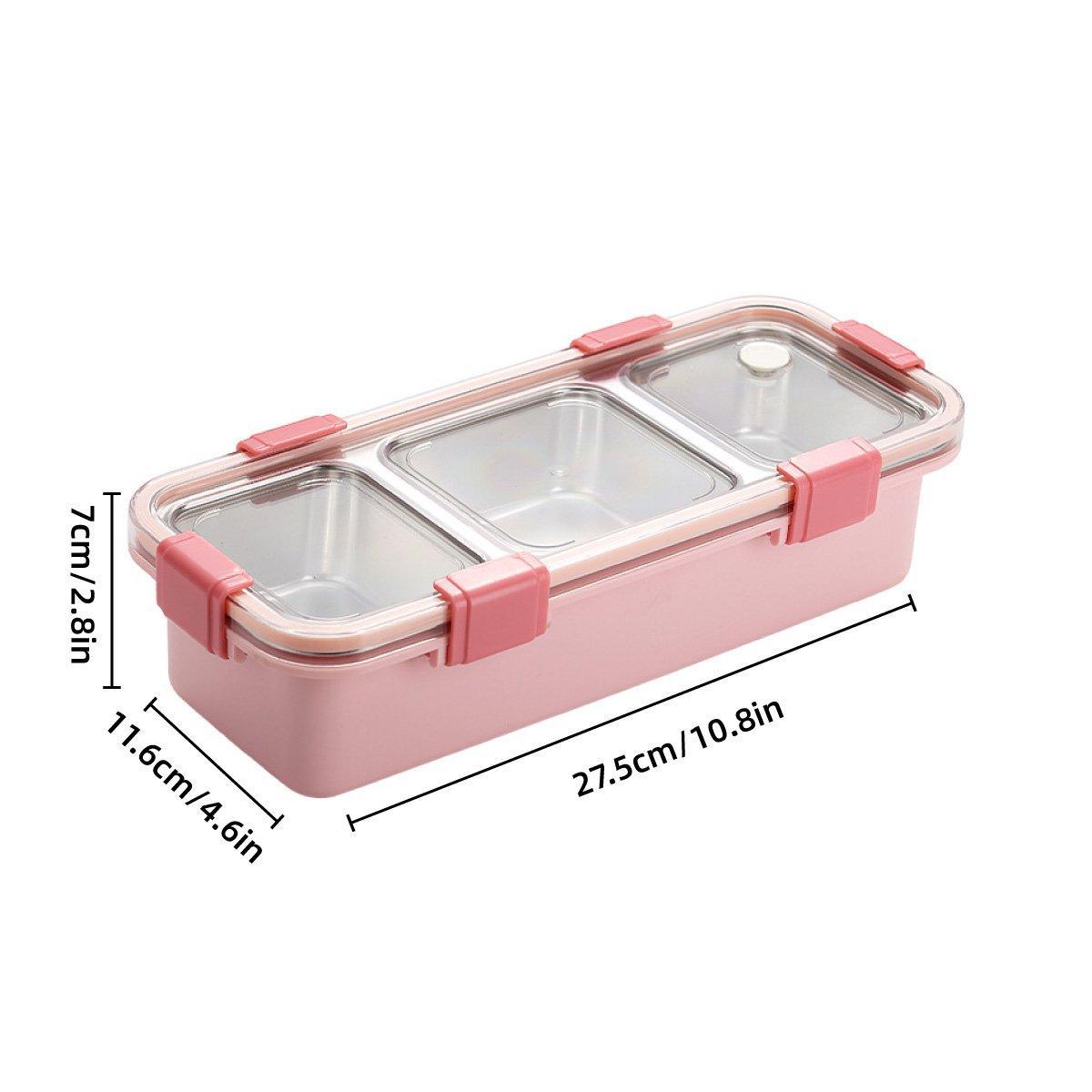 Stainless Steel inner Food Container - Green - free shipping