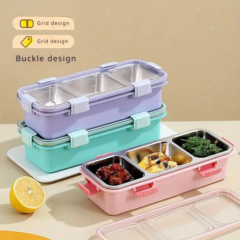 Stainless Steel inner Food Container - Green - free shipping