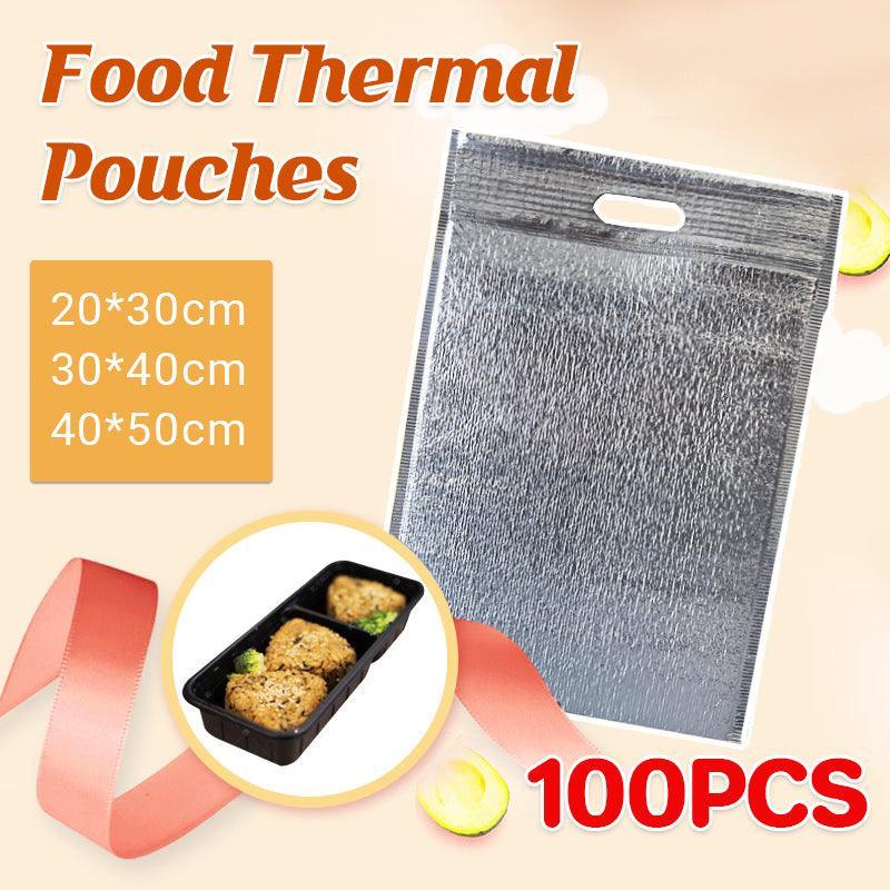 Insulated Thermal Food Storage Pouches - Free shipping