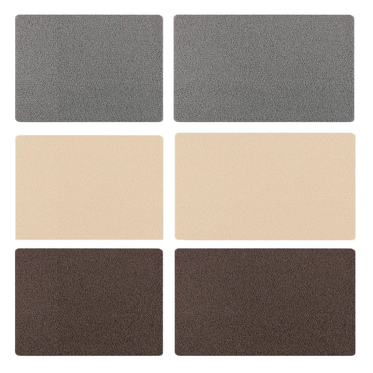 Anti Slip Camping Shower Mat - Coffee