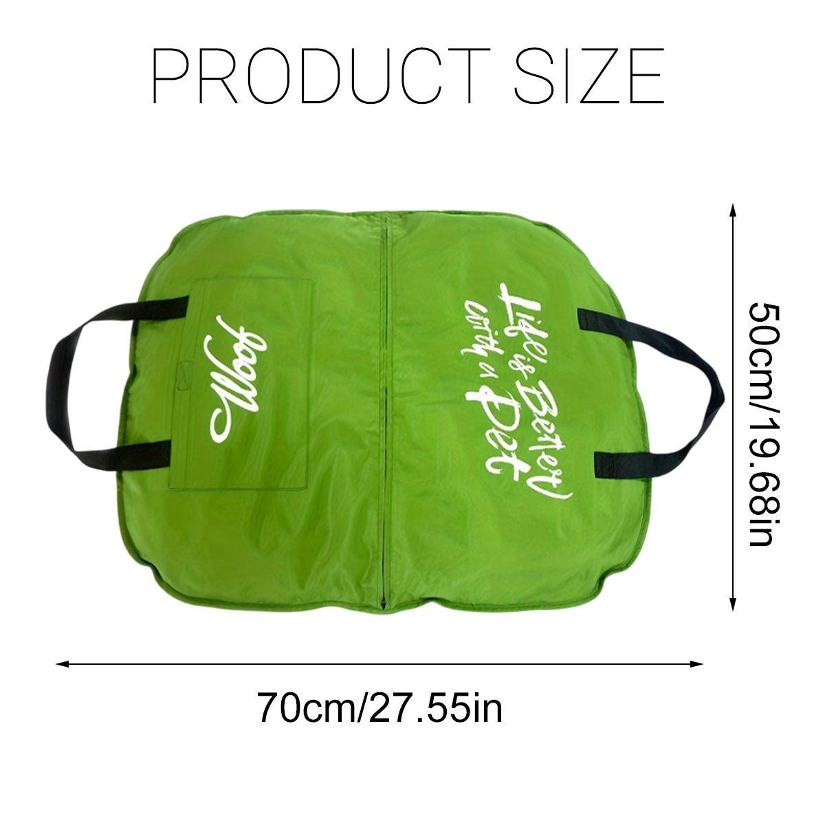 Dog Travel Camping Mat/Bed - Yellow