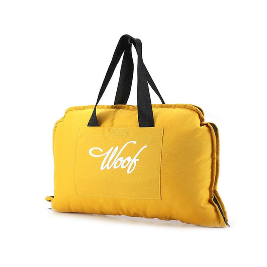 Dog Travel Camping Mat/Bed - Yellow