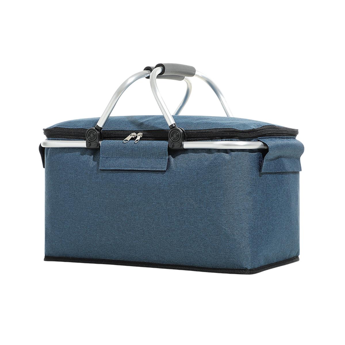 Picnic Cooler insulated basket - Navy - Free shipping