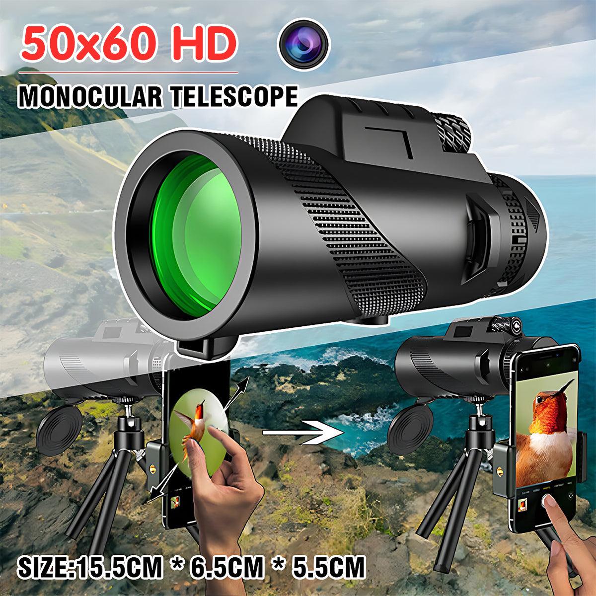 Monocular Telescope Tripod & Phone Holder