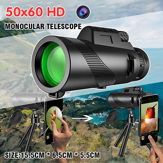 Monocular Telescope Tripod & Phone Holder