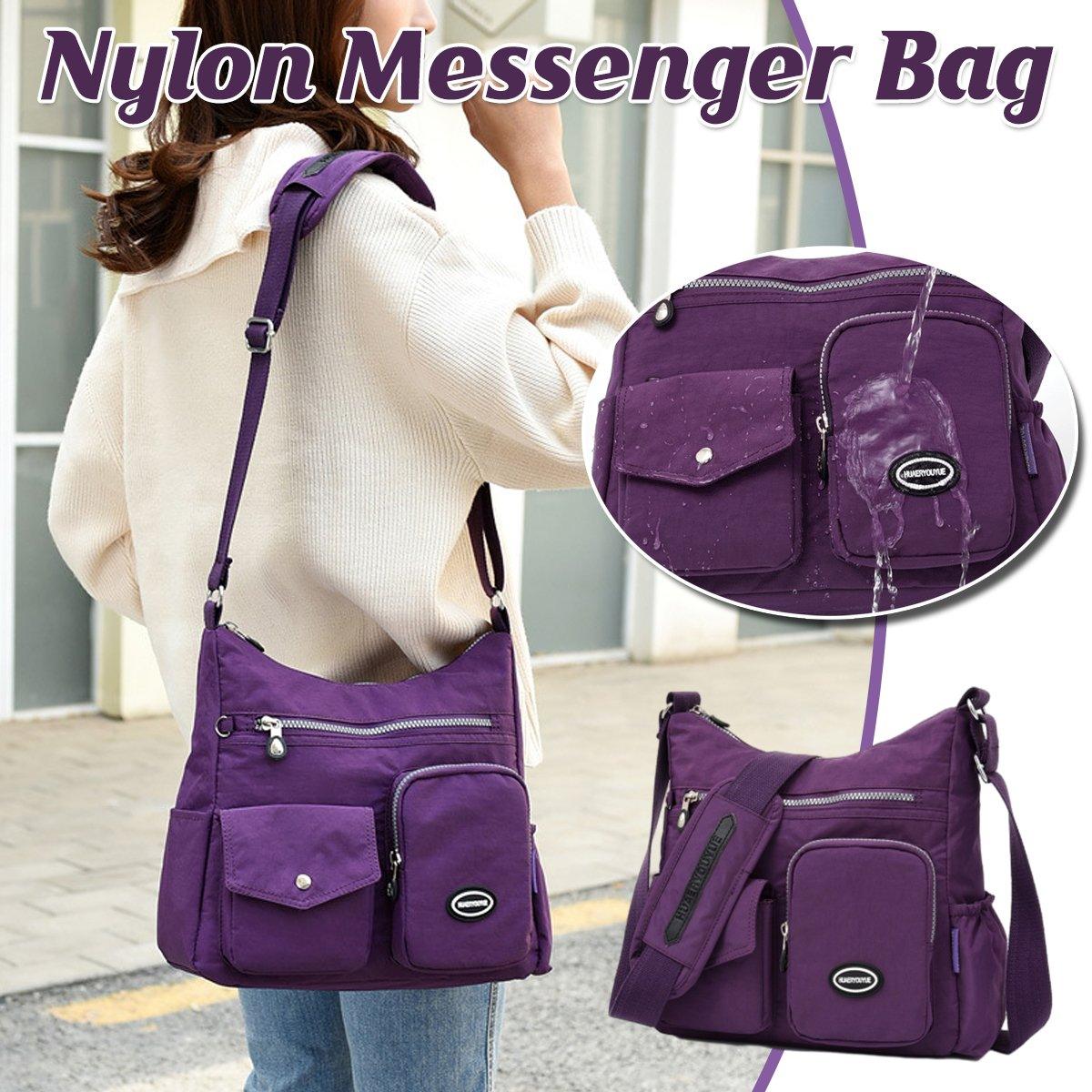 Crossbody Travel Bag - purple