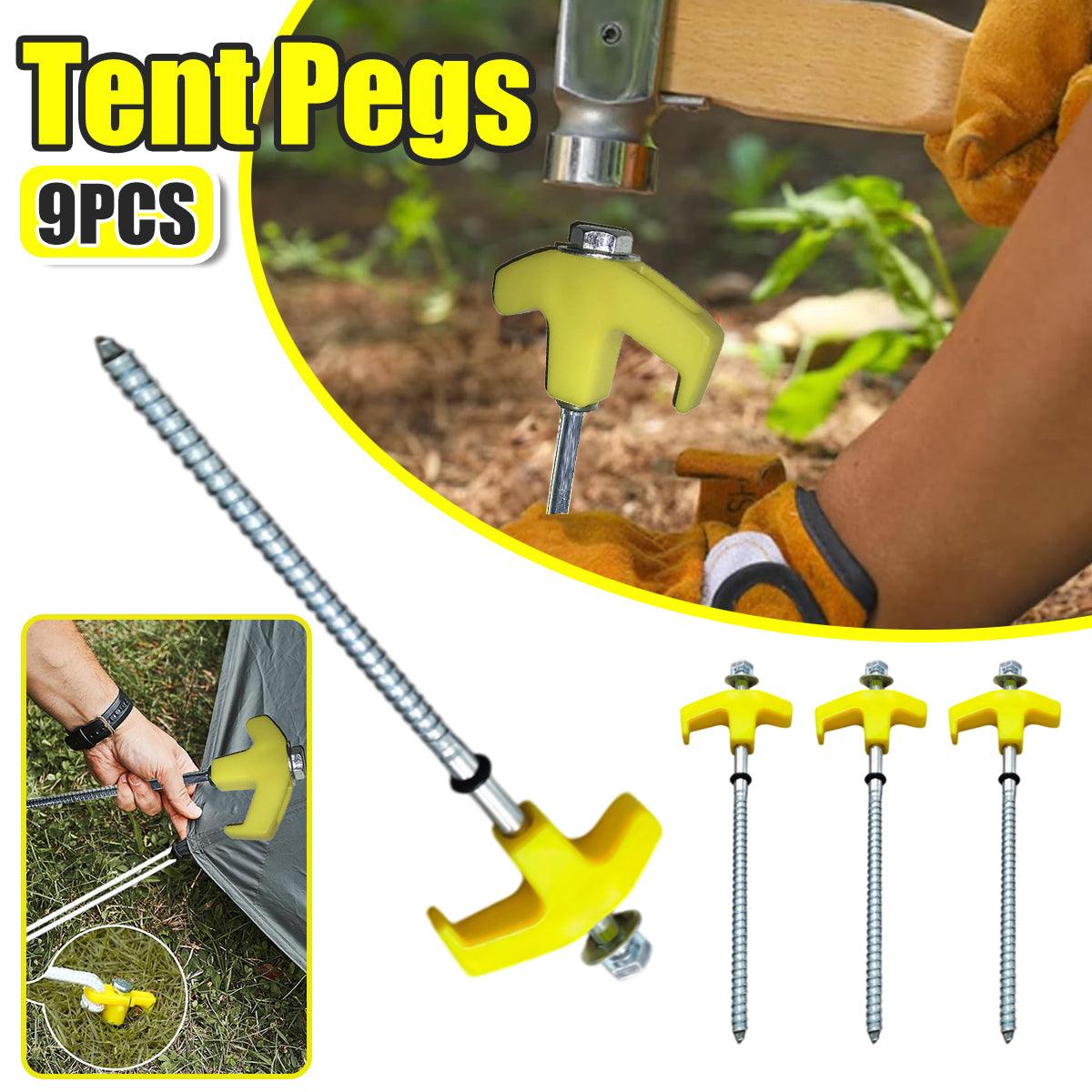 Camping easy drill in Pegs carbon steel - Free shipping