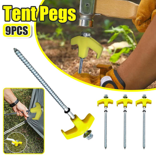 Camping easy drill in Pegs carbon steel - Free shipping